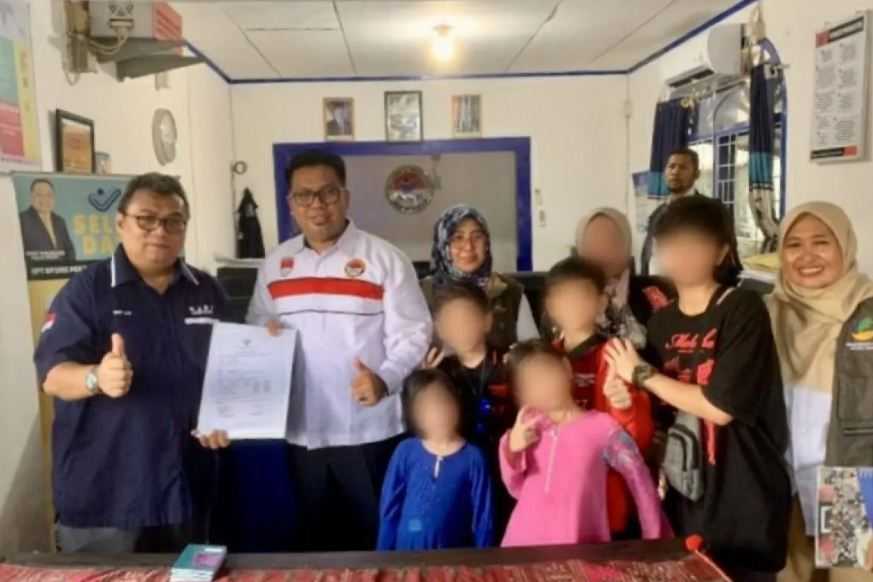 KJRI Johor Bahru-BP3MI Pulangkan 5 Anak Korban TPPO