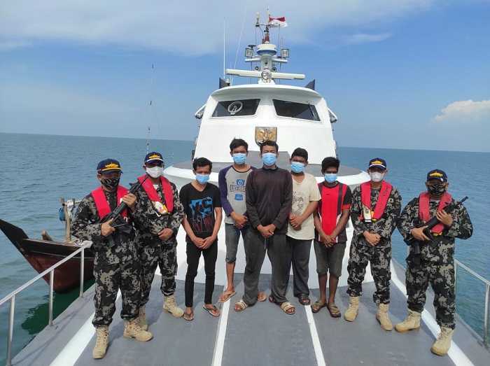 KKP Bebaskan Lima Nelayan Yang Ditangkap Aparat Malaysia