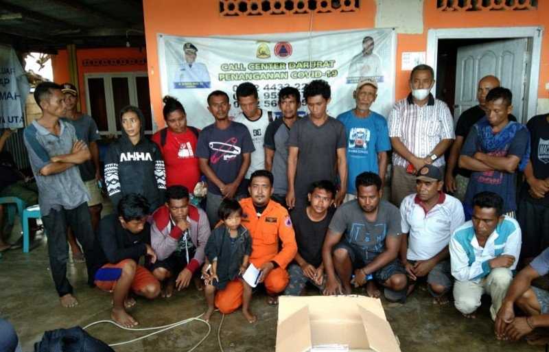 KM Anugerah Saputra Tenggelam di Perairan Banggai Laut