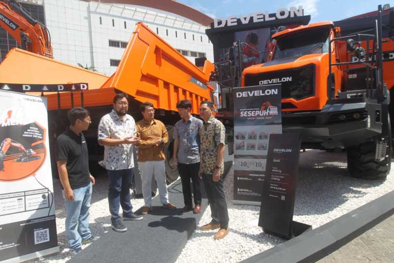 Kobexindo Luncurkan Develon Wide Body Dump Truck DT 95 1