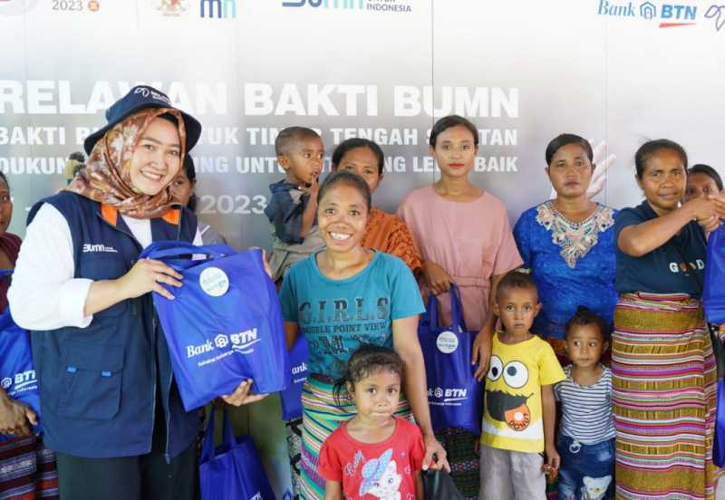 Kolaborasi BTN dan Relawan Bakti BUMN untuk NTT 4