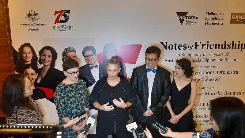 Kolaborasi Musik Rayakan Hubungan Diplomatik Indonesia-Australia