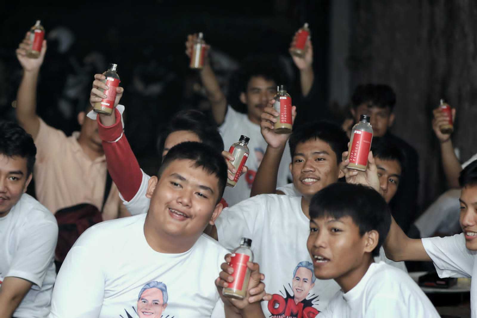 Kolaborasi Orang Muda Ganjar dengan UMKM di Jakarta, Luncurkan Produk Kopi Pemoeda 1
