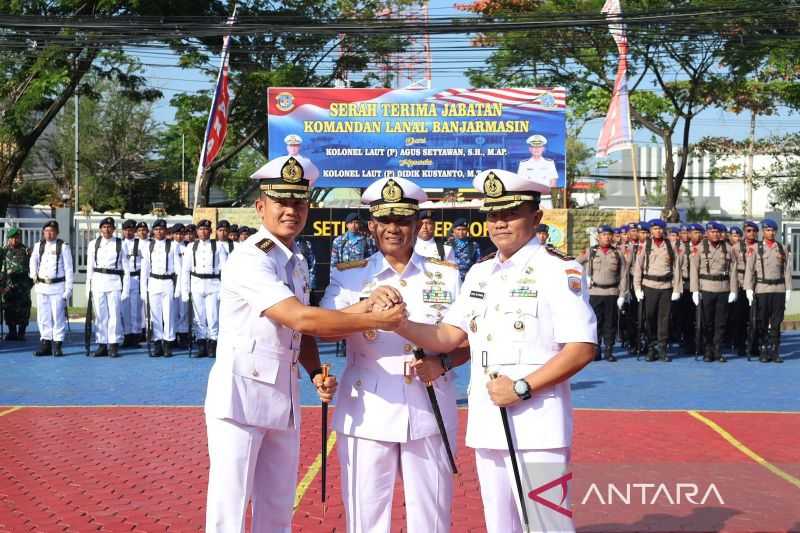 Kolonel Laut (P) Didik Kusyanto Jabat Komandan Lanal Banjarmasin