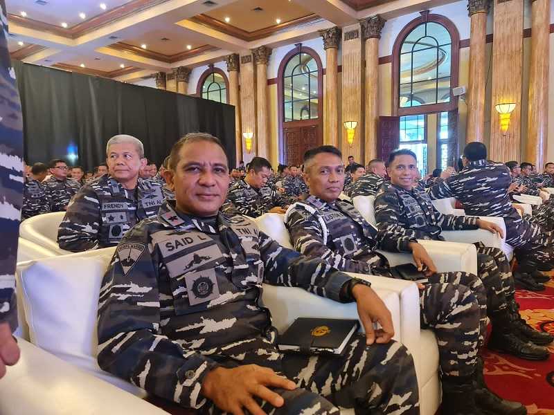 Komandan Lantamal IX Hadiri 'Exit Briefing' Kepala Staf Angkatan Laut