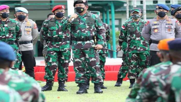 Komandan Pasukan Khusus TNI dan Pangkostrad Kawal Kunjungan 2 Jenderal Bintang Empat di Papua