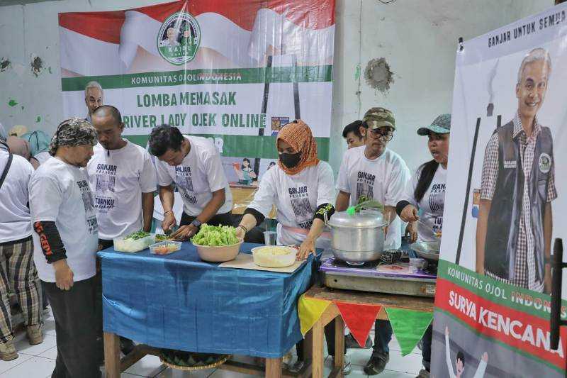 Komunitas Ojol Ganjar Gelar Kegiatan Tingkatkan Jiwa Wirausaha di Bogor