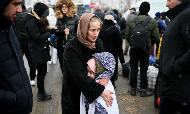 Kondisi Makin Mencekam! Gelombang Pengungsi Ukraina Tembus 2 Juta Orang Sejak Rusia Lancarkan Invasi, PBB: Krisis Pengungsi Tercepat di Eropa