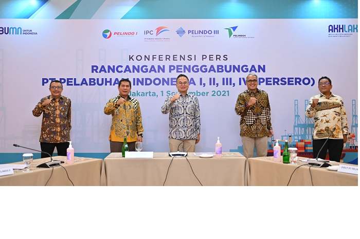 Konsolidasi Perusahaan, Pelindo 1,2,3 dan 4 Dimerger