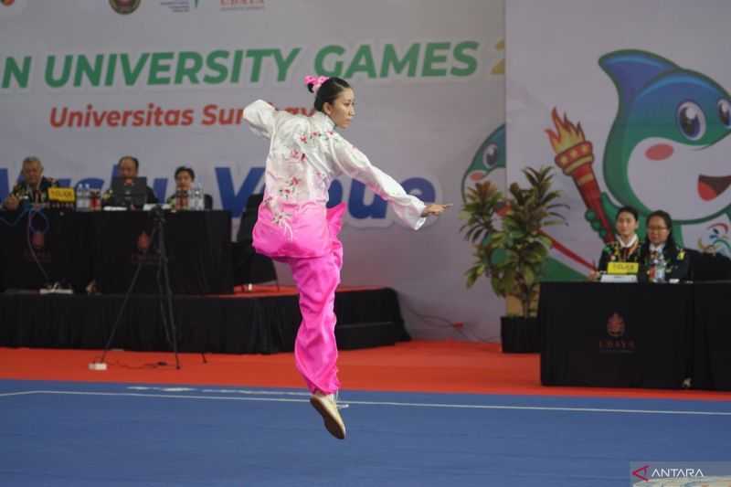 Kontingen Wushu Indonesia Raih Tiga Medali Emas di AUG 2024