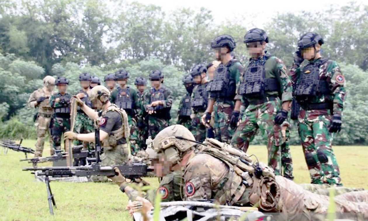 Kopasgat TNI AU dan Pasukan Khusus AS Latihan Teknik Penyergapan di Rumpin