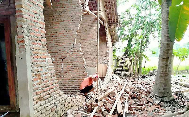Korban Gempa Berharap Mendapatkan Bantuan Perbaikan Rumah