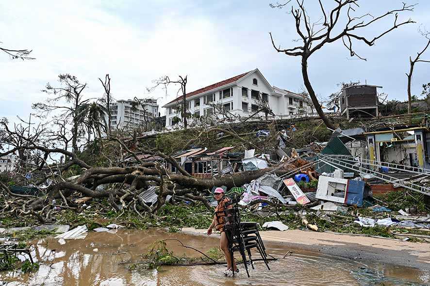 Korban Jiwa Akibat Topan Yagi di Vietnam Bertambah