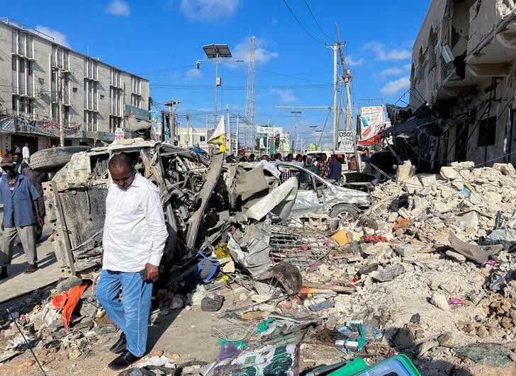Korban Tewas Bom Mobil di Somalia Naik Jadi 120 Orang