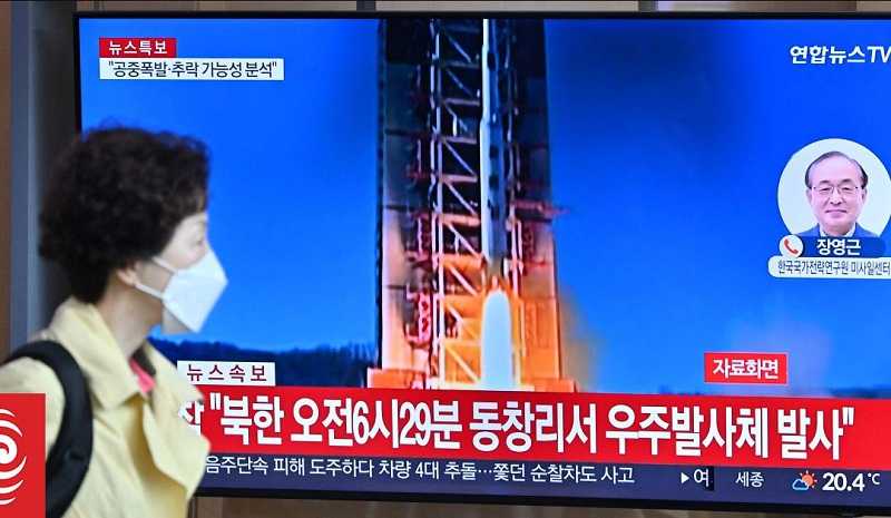 Korea Utara: Peluncuran Satelit Mata-mata Gagal Karena Meledak di Udara