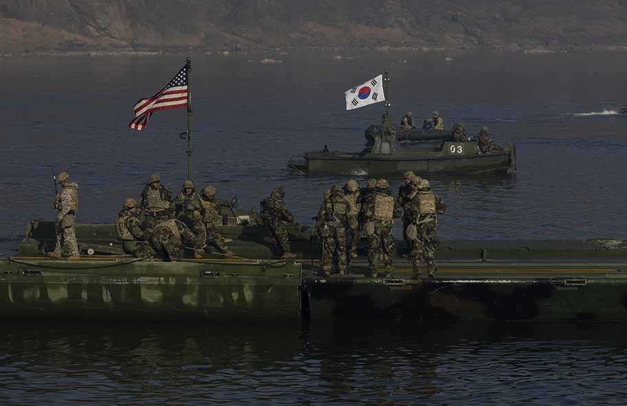 Korsel, AS, dan Jepang Akan Gelar Latihan Militer