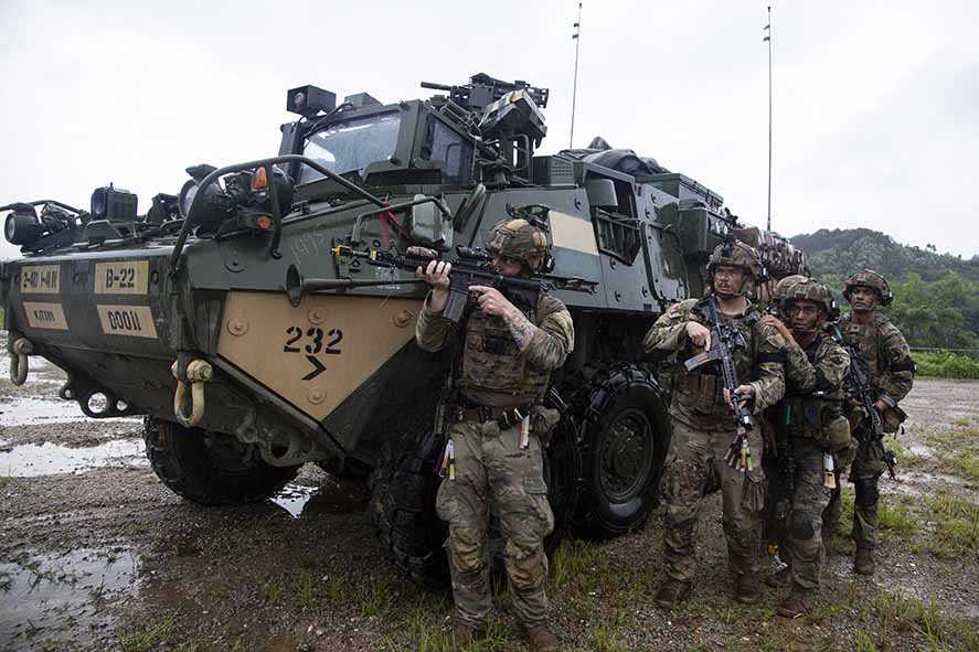 Korsel-AS Mulai Latihan Militer Gabungan.