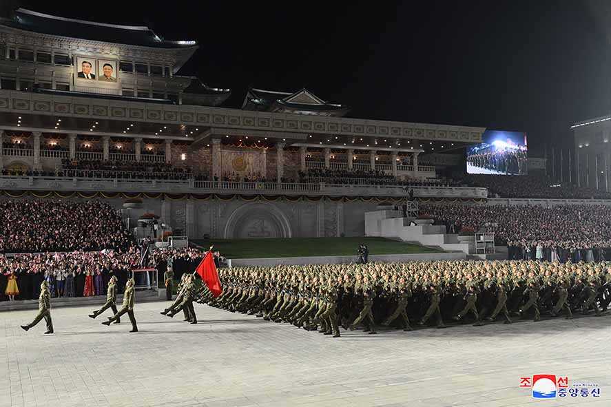 Korut Tambah Personel Militer Sambut Parade Militer