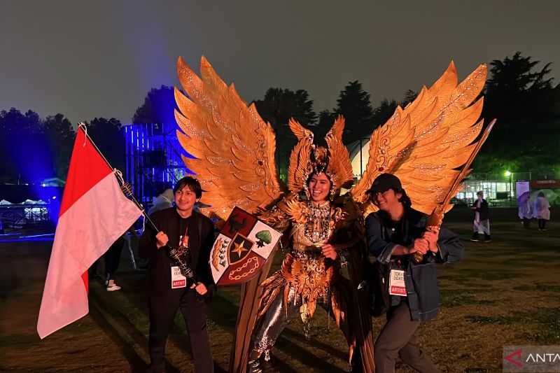 Kostum Garuda Hadir di Tokyo Lights 2023, Promosikan Budaya Indonesia