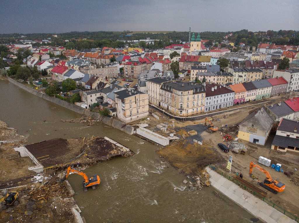 Kota Polandia Rusak Parah Karna Diterjang Banjir 1