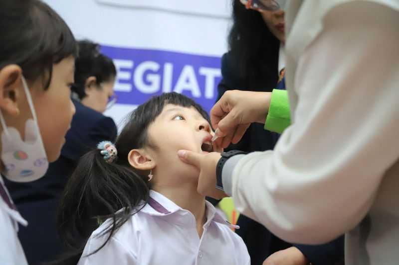 Kota Tangerang Masih Layani Vaksinasi Polio