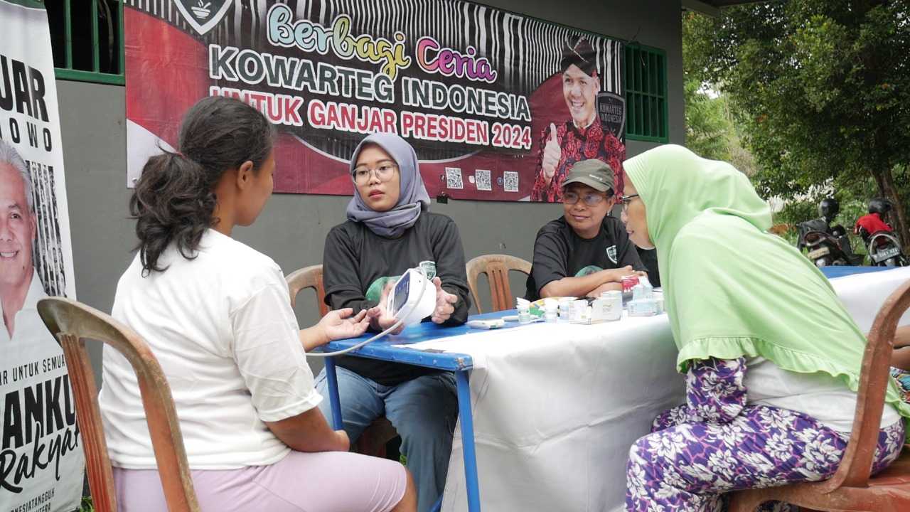Kowarteg Indonesia Perluas Dukungan Ganjar-Mahfud di Bogor Melalui Aksi Sosial