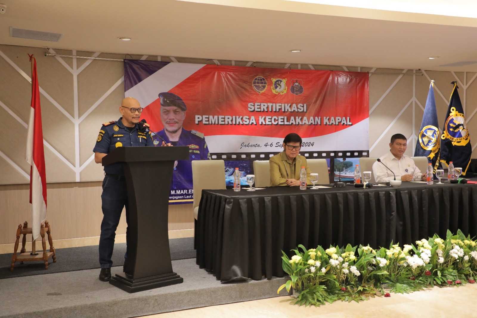 KPLP Gelar Sertifikasi Pemeriksa Kecelakaan Kapal