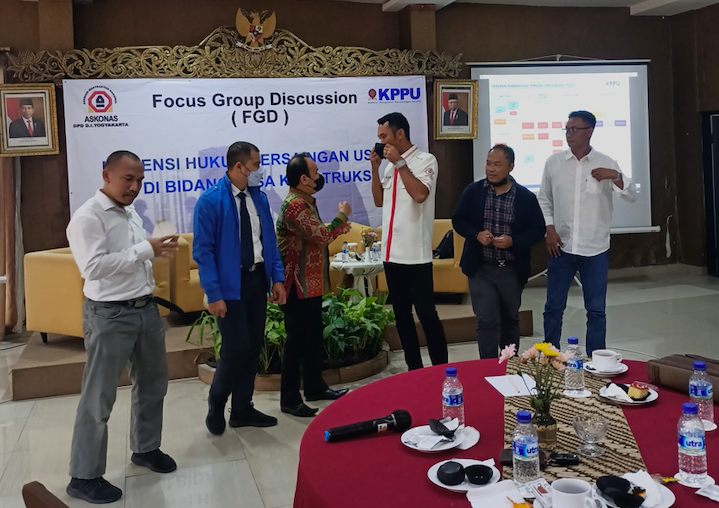 KPPU Dampingi Asosiasi Kontraktor Yogya untuk Ciptakan Iklim Kompetisi yang Sehat