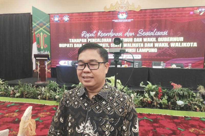 KPU Lampung Sosialisasikan Pencalonan Kepala Daerah