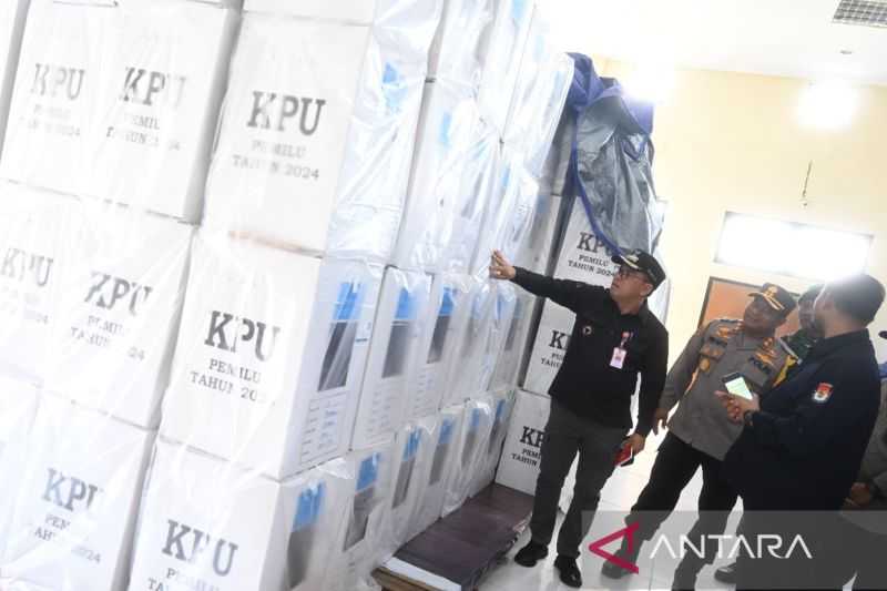 KPU Penajam distribusi logistik Pemilu 2024 ke wilayah Kota Nusantara