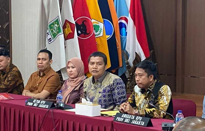 KPU Resmi Tetapkan Pilkada DKI Diikuti Tiga Paslon Cagub-Cawagub