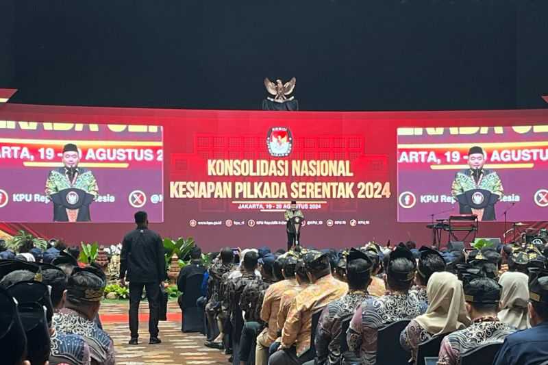 KPU RI Rapat Konsolidasi Persiapan Pilkada 2024, Samakan Pemahaman Isu Strategis