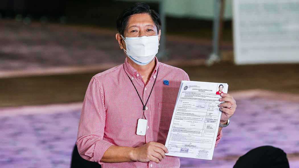KPU Tolak Petisi Pertama untuk Diskualifikasi Bongbong Marcos