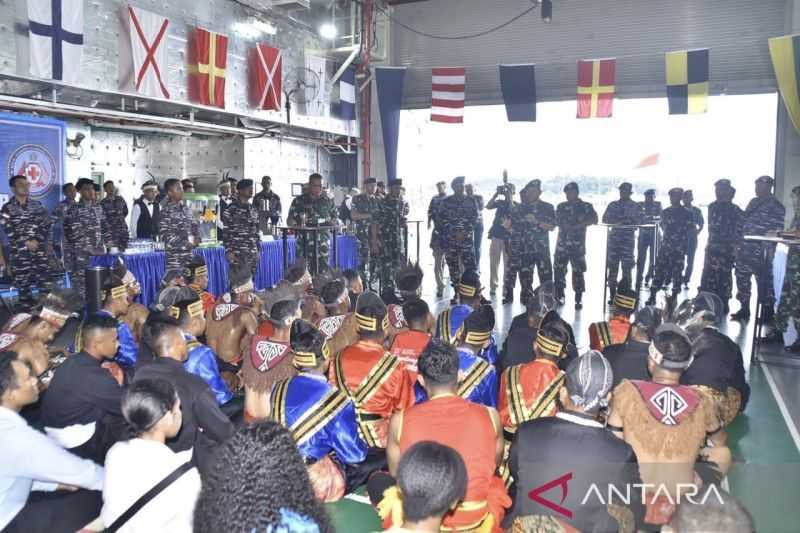 KRI dr. Wahidin Sudirohusodo-991 Siapkan Tarian dan Kuliner Khas dalam Misinya ke Pasifik