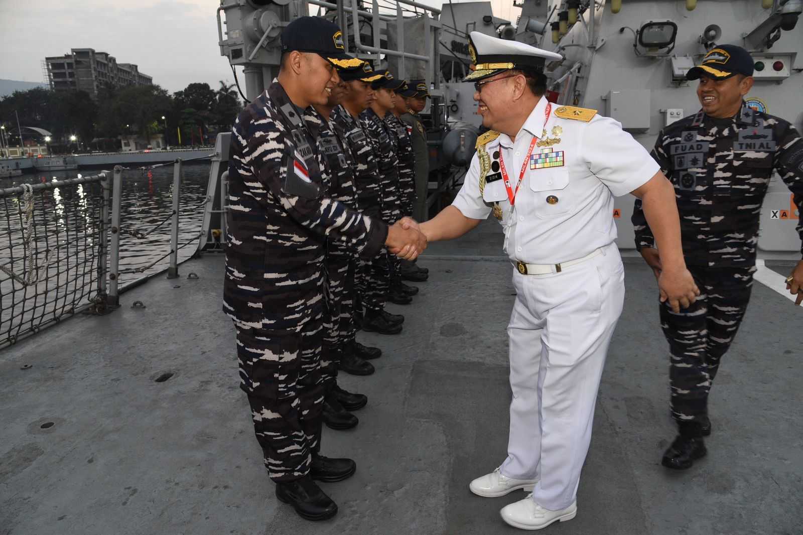 KRI Sultan Iskandar Muda-367 Tiba di India untuk Ikuti Latma Milan 2024