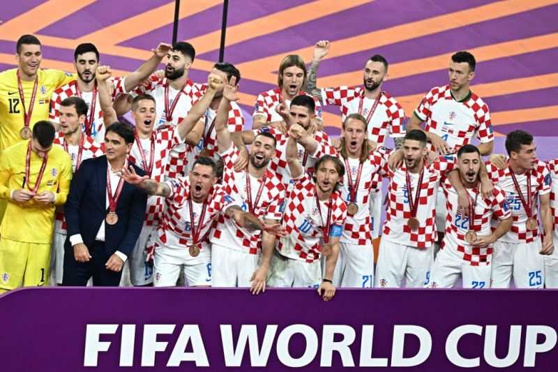 Kroasia Tak Sekadar Juara Tiga