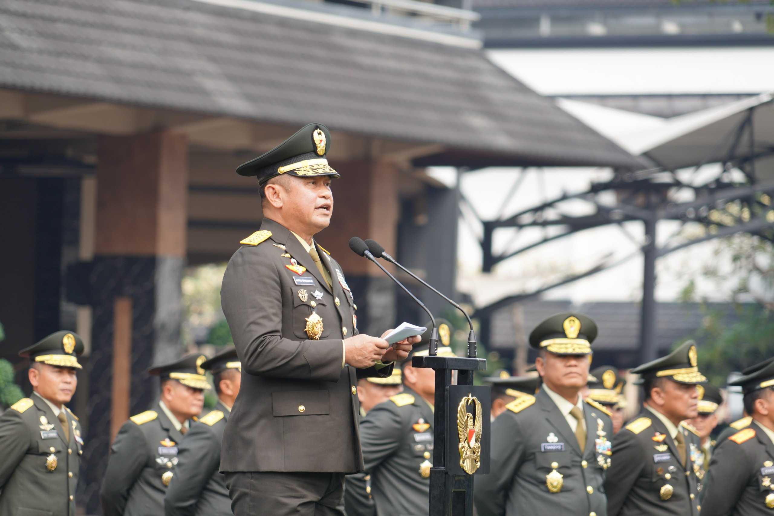 KSAD : Menjadi Perwira TNI AD Merupakan Amanah Mulia dengan Tanggung Jawab Besar