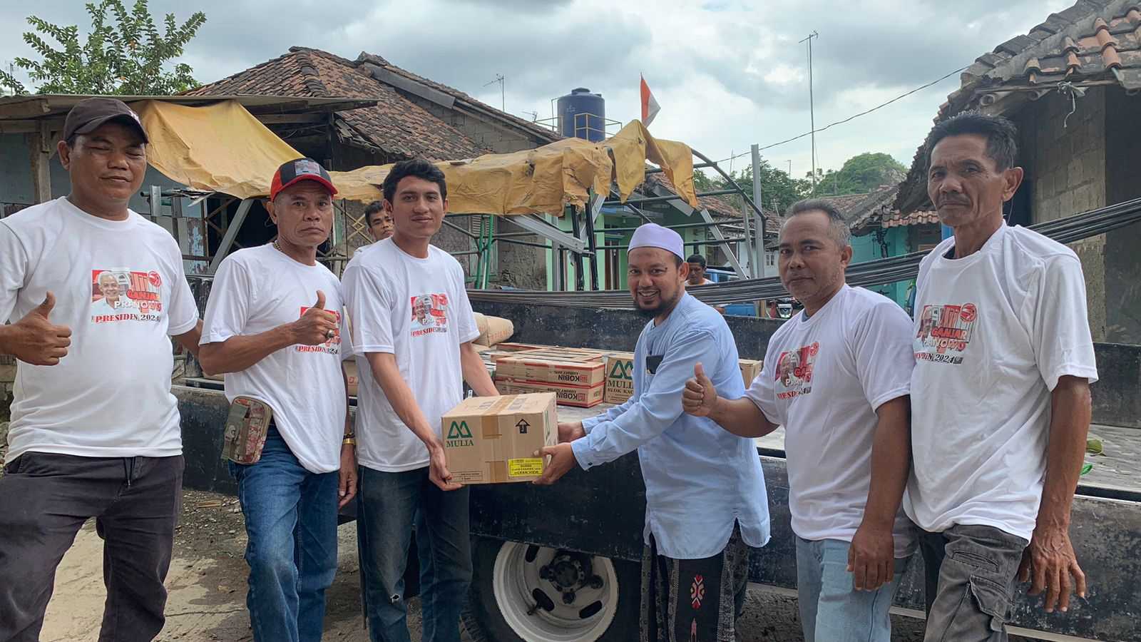 KST Dukung Ganjar Bantu Renovasi Masjid di Kabupaten Bogor