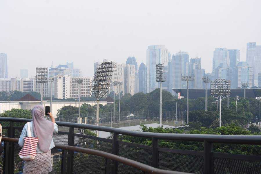 Kualitas Udara di Jakarta  Terburuk Keempat Dunia