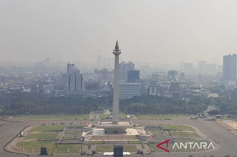 Kualitas Udara Jakarta pada Sabtu Pagi Tidak Sehat, Warga Diimbau Pakai Masker