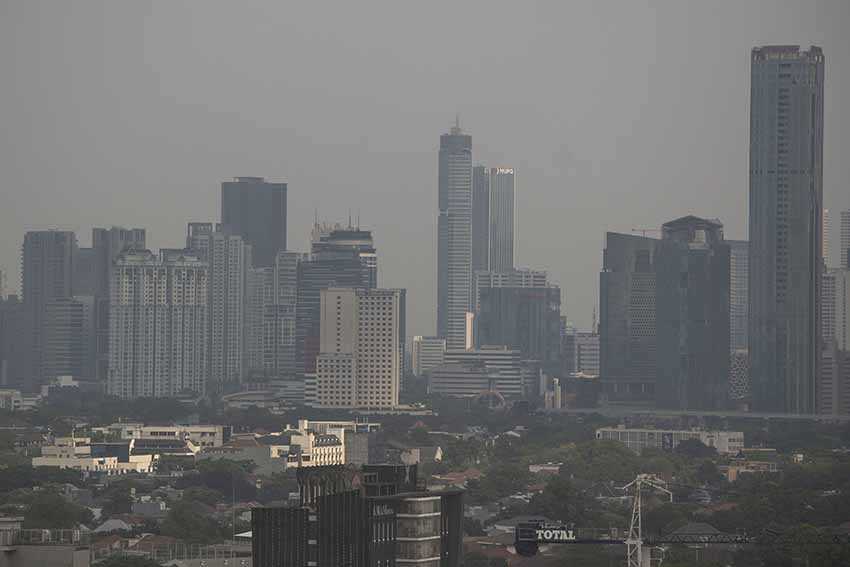 Kualitas Udara Jakarta Paling Buruk di Dunia