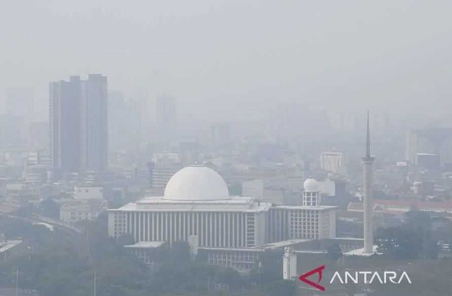 Kualitas Udara Jakarta Terburuk Kedua di Dunia Hari Ini