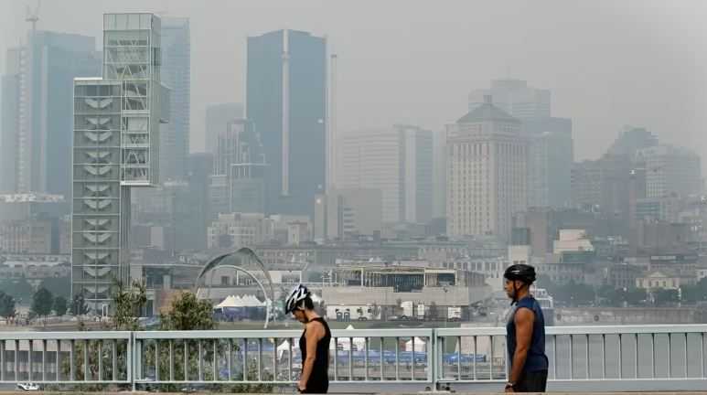 Kualitas Udara Montreal Terburuk di Dunia Akibat Kebakaran Hutan