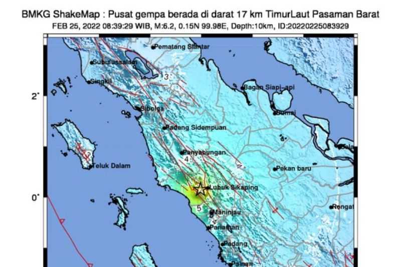 Kuat Sekali, Gempa Sumbar Guncangannya Terasa Sampai Malaysia