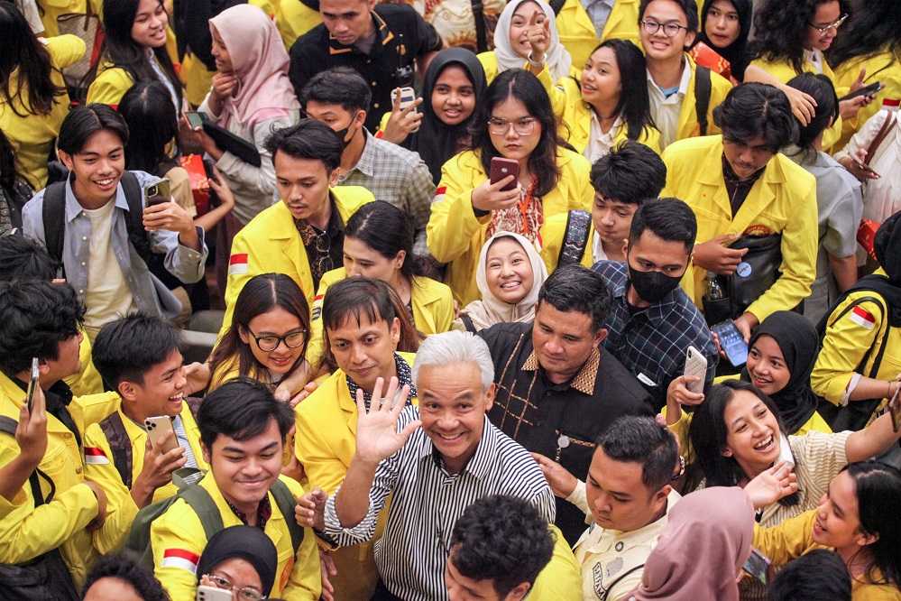 KULIAH KEBANGSAAN GANJAR PRANOWO DI UNIVERSITAS INDONESIA