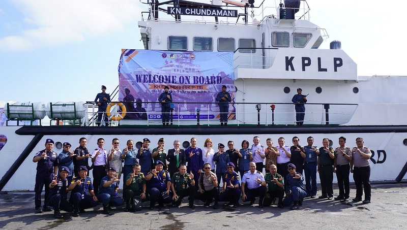 Kunjungan Delegasi AS ke PLP Tanjung Perak Perkuat Kerjasama Kemaritiman