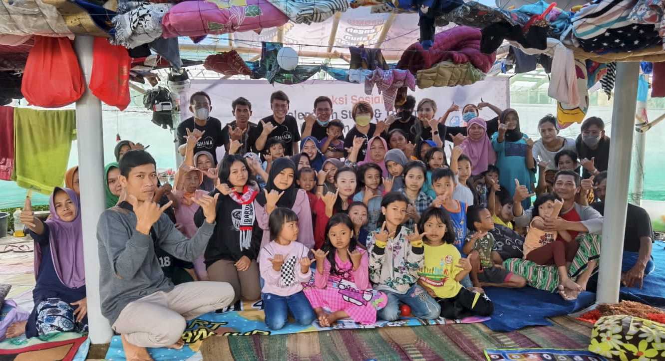 Kunjungan Healing SHAKA Foundation & TRE Indonesia Di Cianjur