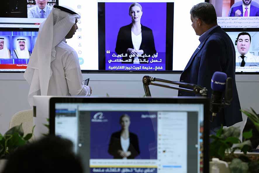 Kuwait Hadirkan  Pembawa Berita Virtual