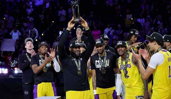 LA Lakers Juara NBA In-Season