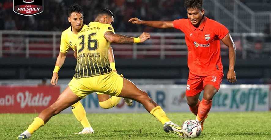 Laga Borneo FC kontra Barito Putra Berakhir Imbang